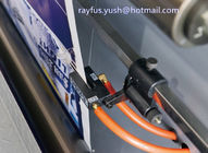 स्वचालित हाई स्पीड रोटरी पेपर शीटर स्टेकर फोर रोल एज एलाइन कटिंग