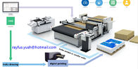 मल्टी फंक्शन डाई कटिंग एंड क्रीजिंग मशीन / डिजिटल प्रिंटिंग मशीन यूवी इंक