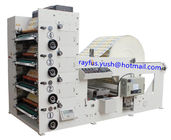 स्वचालित रील पेपर फ्लेक्सो प्रिंटिंग मशीन 1 ~ 5 रंग मुद्रण वैकल्पिक