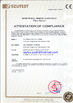 चीन YUSH CARTON MACHINE COMPANY प्रमाणपत्र